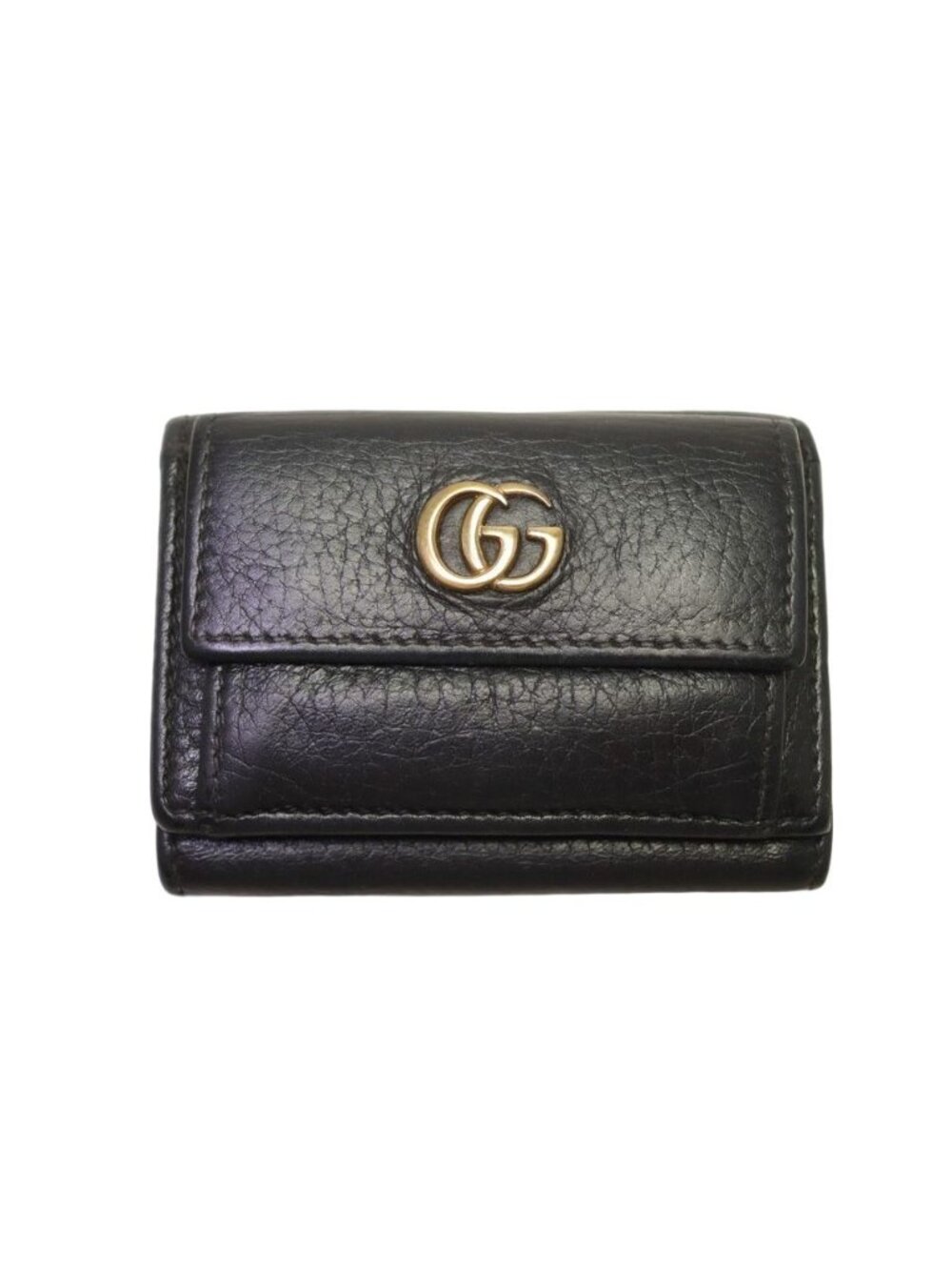 Gucci GG Marmont Leather Trifold Wallet